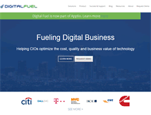 Tablet Screenshot of digitalfuel.com